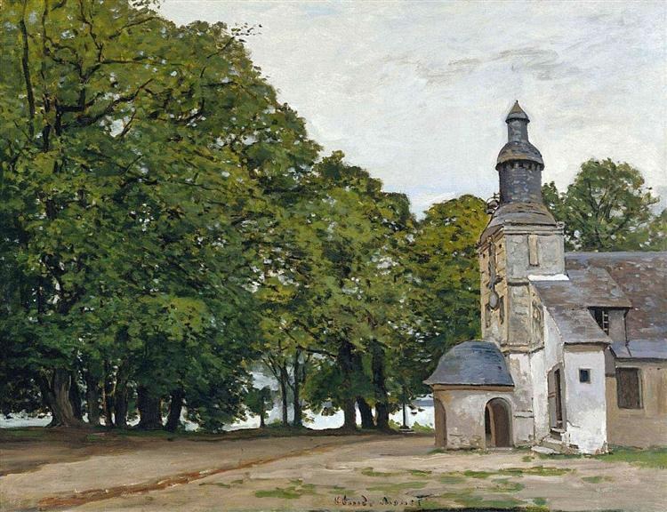 Часовня Нотр-Дам де Грейс в Онфлёре, 1864