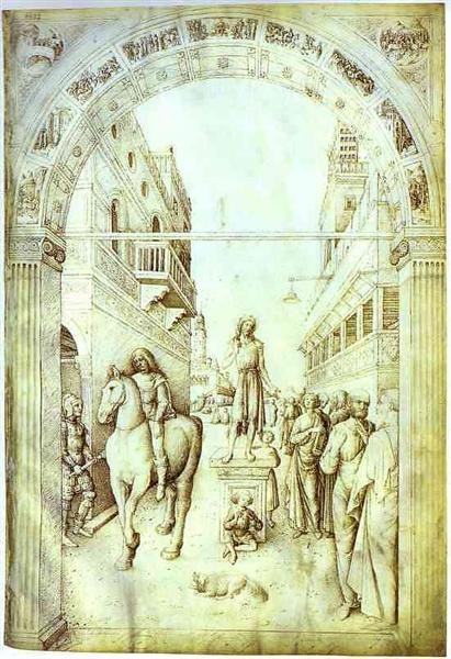 Проповедь Иоанна Крестителя, c.1441 - c.1450