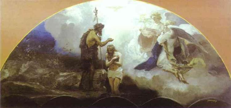 Крещение Христа, 1876 - Генрих Семирадский