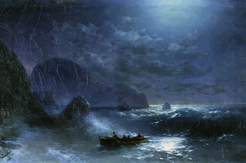 Буря на море ночью 1895 47