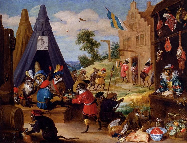 Обезьяний табор, 1633