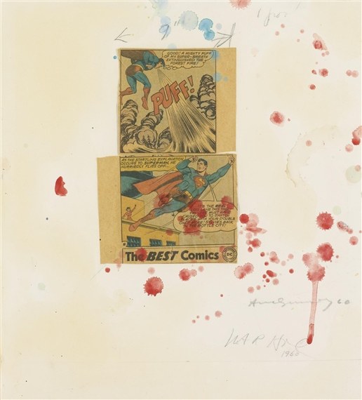 Без названия (Коллаж Супермена #15), 1960