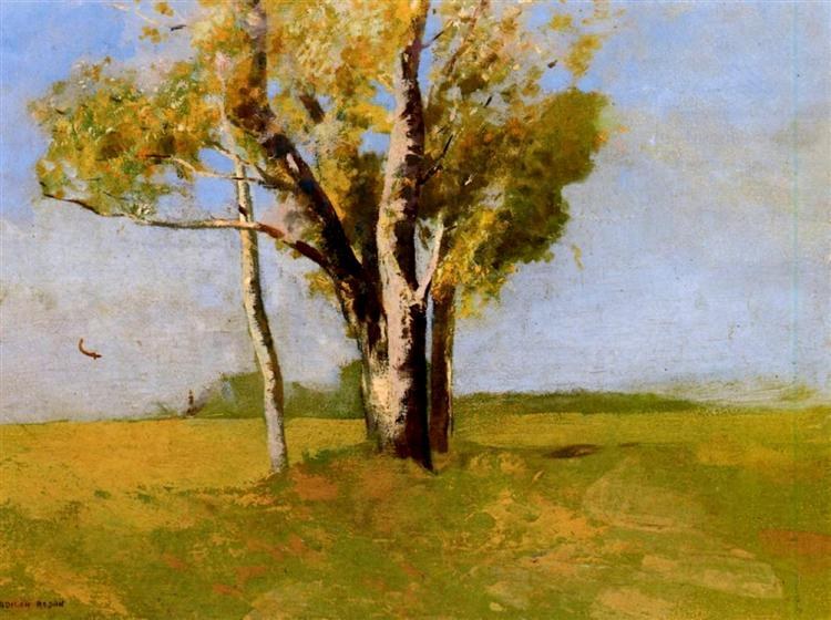Деревья, c.1875