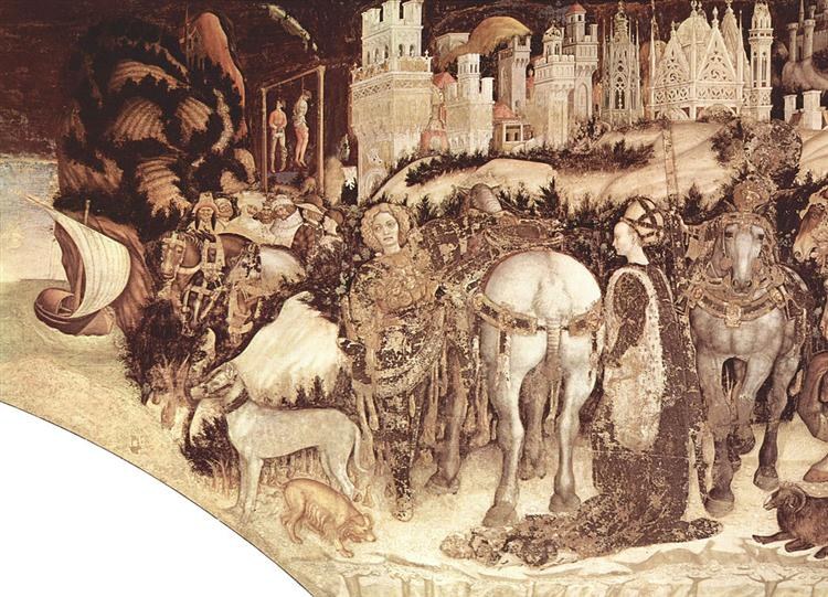 Святой Георгий и принцесса Трапезундская, 1438