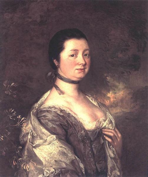 Жена художника, c.1758