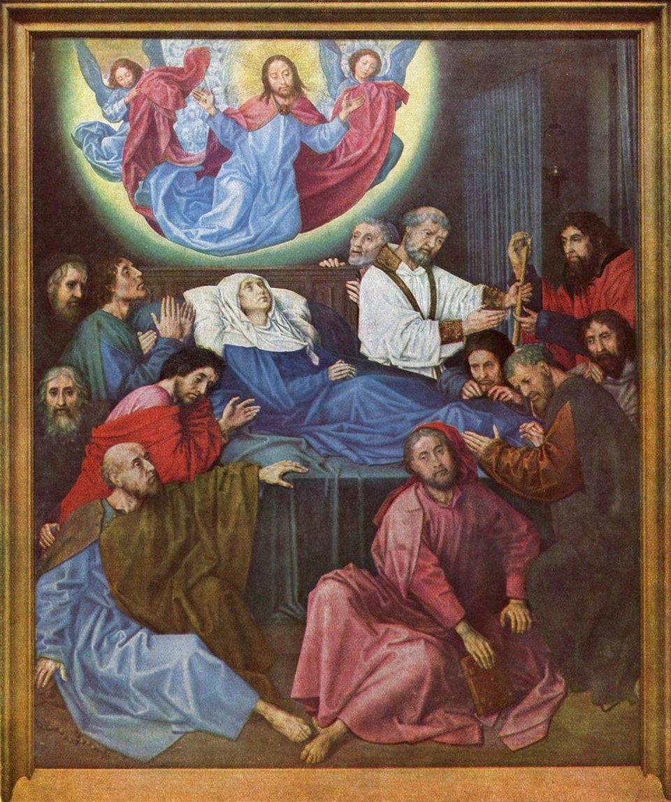 Смерть Богородицы, c.1470 - Хьюго ван дер Гус