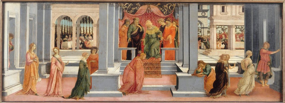 Эсфирь, избранная Ассурусом, 1480