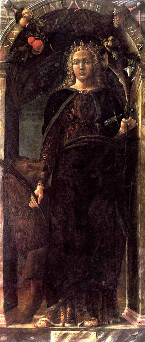 Святая Евфимия, 1454