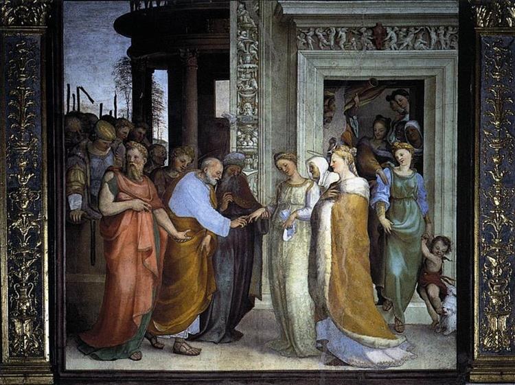 Обручение Богородицы, 1518