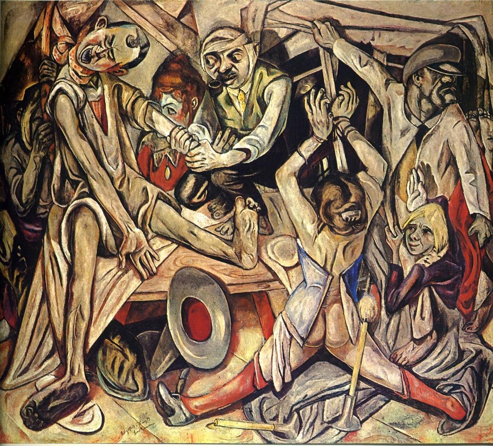 Ночь, 1918 - Макс Бекманн