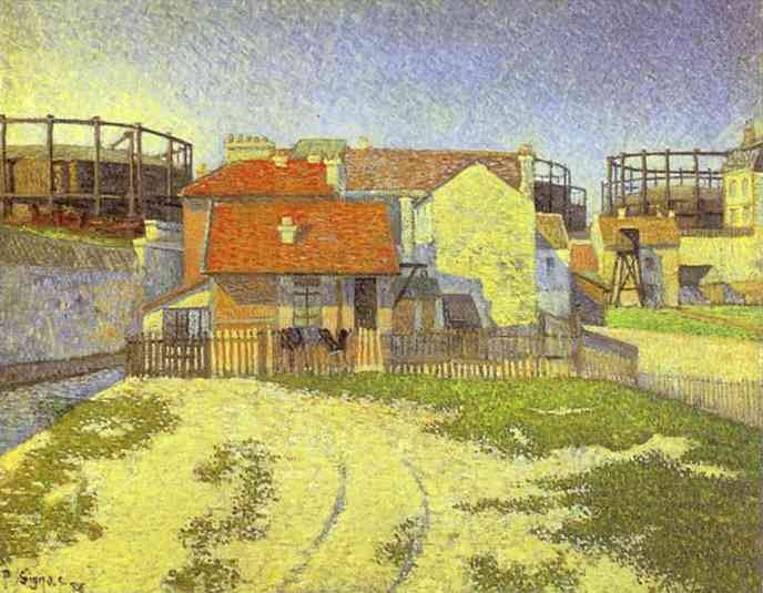 Газометры в Клиши, 1886