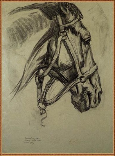 Голова лошади, 1906
