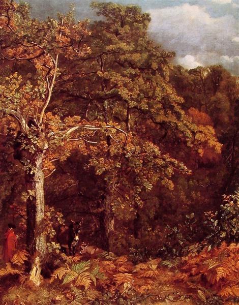 Лесной пейзаж, 1801 - 1802 - Джон Констебль