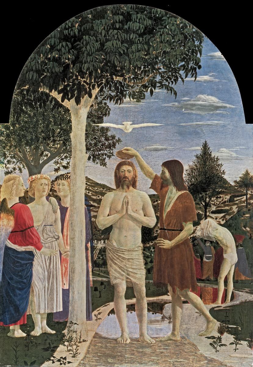 Крещение Христа, 1450