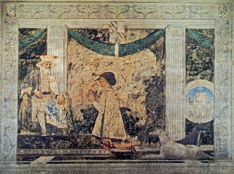 Святой Сигизмунд и Сигизмундо Пандольфо Малатеста, 1451