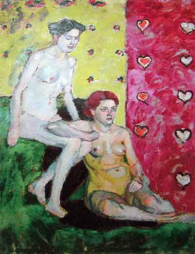Две ню, 1908 - Илья Машков