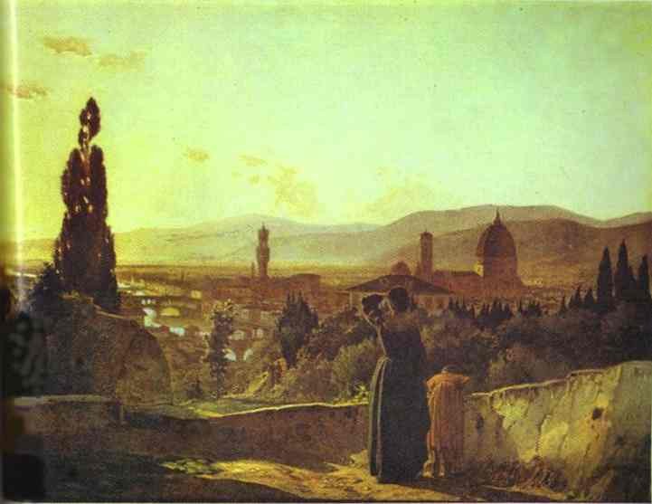 Флоренция, 1859 - Николай Ге