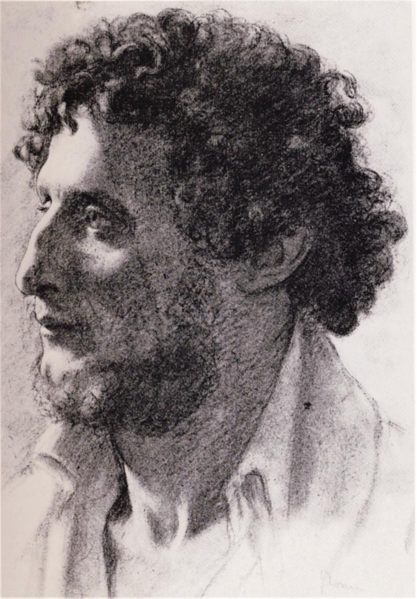 Портрет итальянца, 1856
