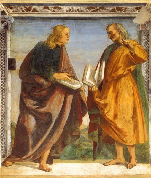 Пара апостолов в споре, 1477 - 1482