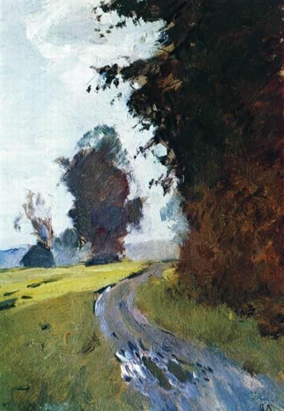 Вечер. Путь., 1882