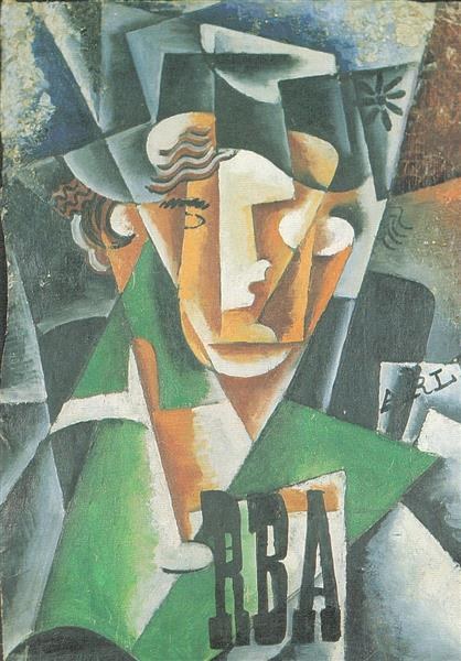Этюд для портрета, 1915 - Любовь Попова
