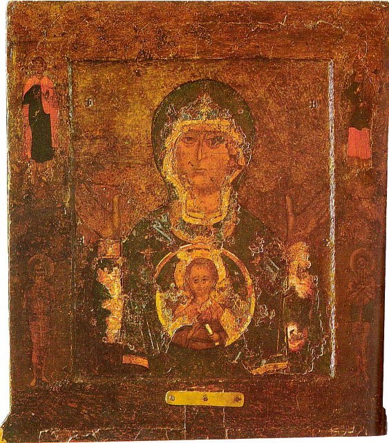 Православная икона Божией Матери «Знамение». Великий Новгород, Россия