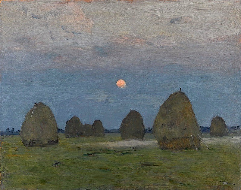 Сумерки. Стога