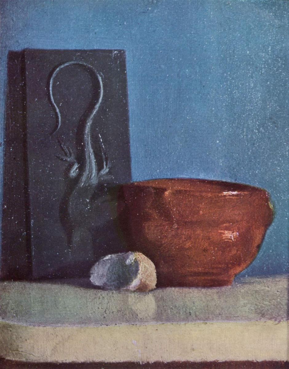 Натюрморт с ящерицей, 1858 - 1860