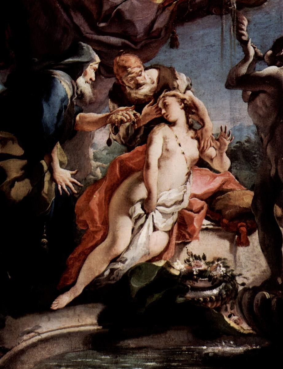 Сусанна и старцы, 1722 - 1723