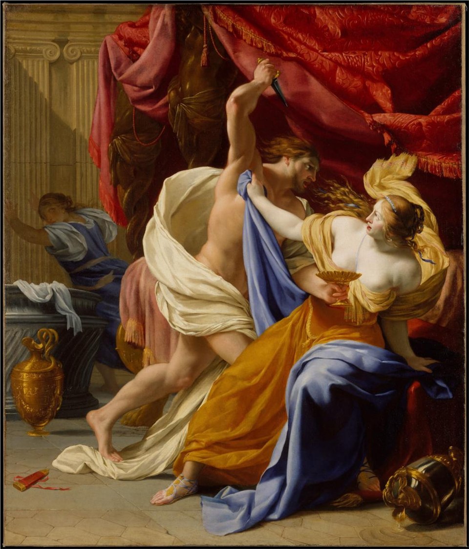 Похищение Тамар, c.1640 - Эсташ Ле Сюёр