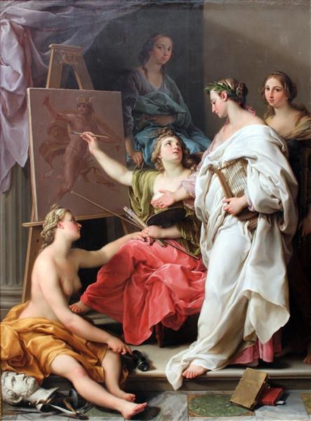 Аллегория искусств, 1740 - Помпео Батони