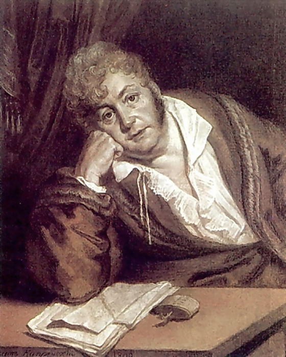 Портрет В. Д. Давыдова 1809. Б. коричн.