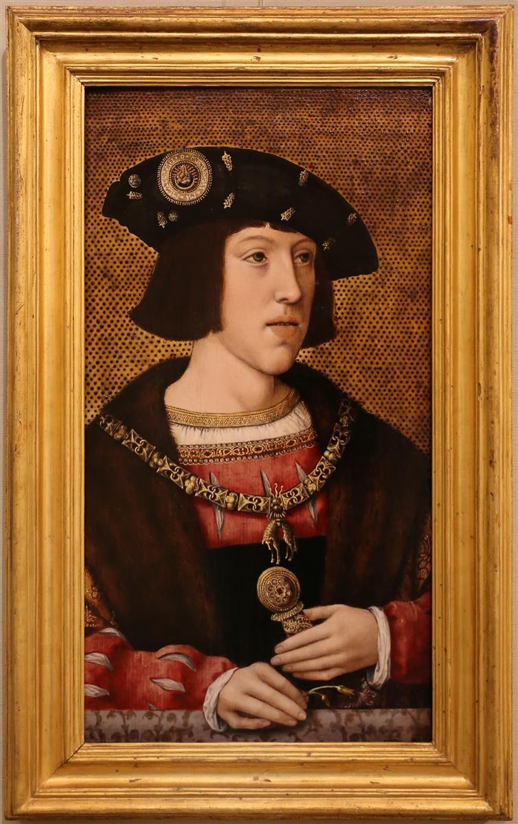 Портрет Карла V, c.1525 - Бернар Ван Орлей