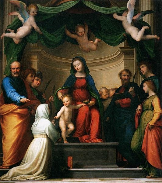 Брак святой Екатерины Сиенской, 1511 - Фра Бартоломео