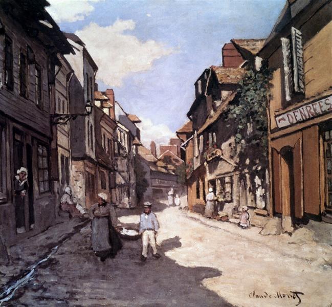 Улица Баволль Онфлер, 1864