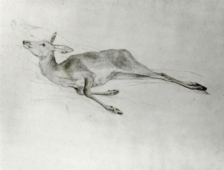 Олень, c.1872