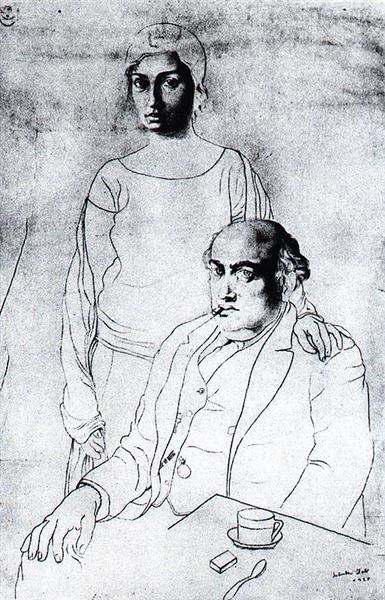 Дон Сальвадор и Ана Мария Дали, 1925