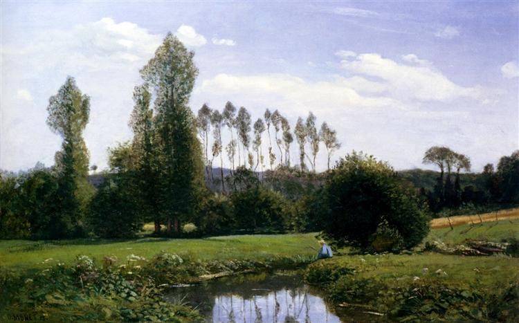 Вид на Руэль в Гавре, 1858