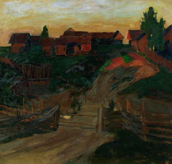 Последние лучи солнца. 1899