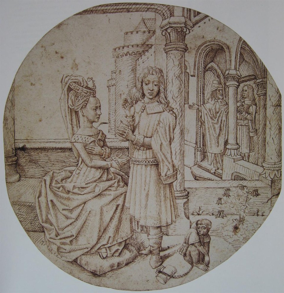 Иосиф и Асенаф, c.1475 - Хьюго ван дер Гус