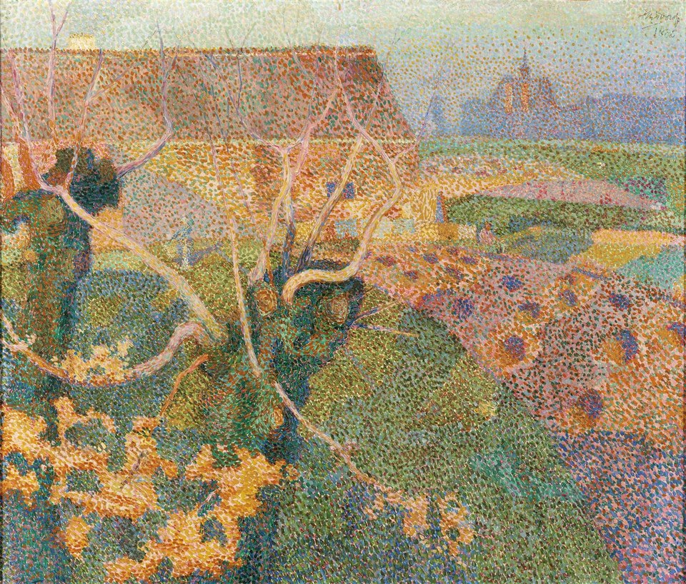 Две ивы (Ноябрьзон), 1888