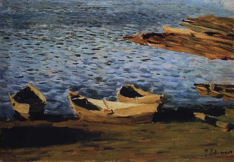 У берега. Первая половина 1890-х
