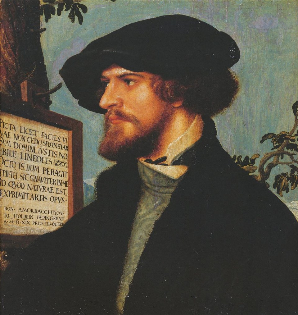 Портрет Бонифация Амербаха, 1519