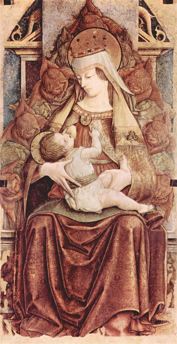 Мадонна на троне (Мадонна на троне), 1470 - 1473