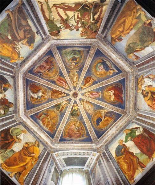 Вид на свод ризницы Святого Иоанна, 1477 - 1482