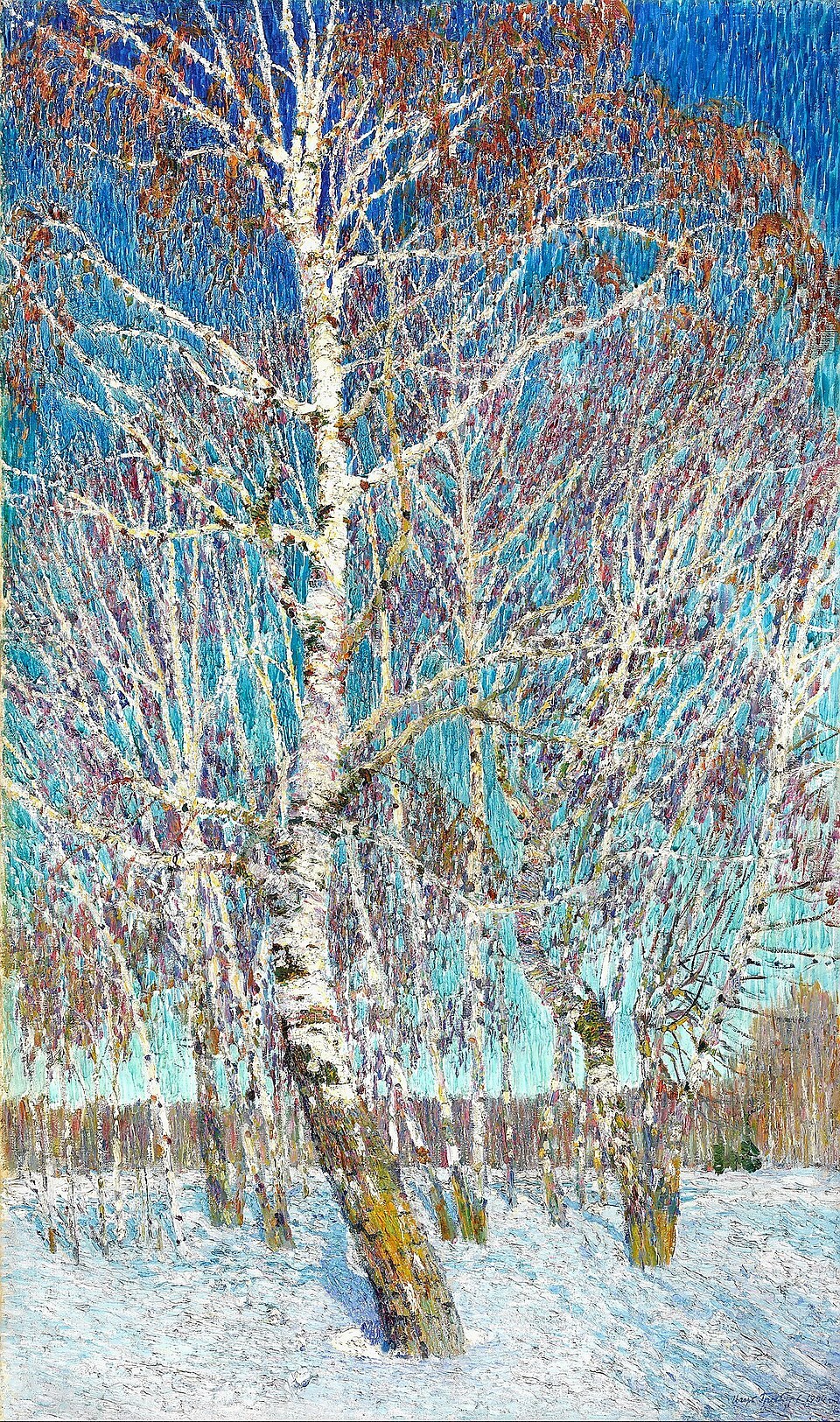 Февральская лазурь