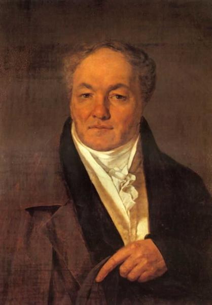 Портрет П. И. Милюкова, 1820 - Алексей Венецианов