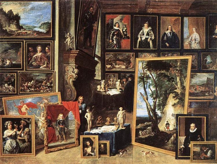 Галерея эрцгерцога Леопольда в Брюсселе, 1641