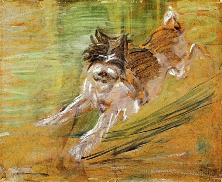Прыгающая собака Шлик, 1908
