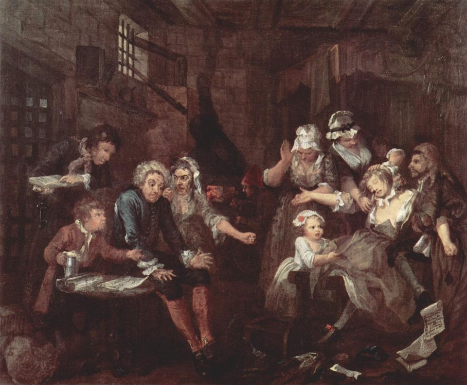 Тюрьма, 1732 - 1735